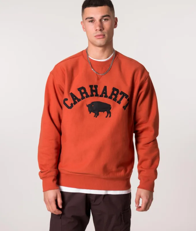 Relaxed Fit Locker Sweatshirt sold by EQVVS