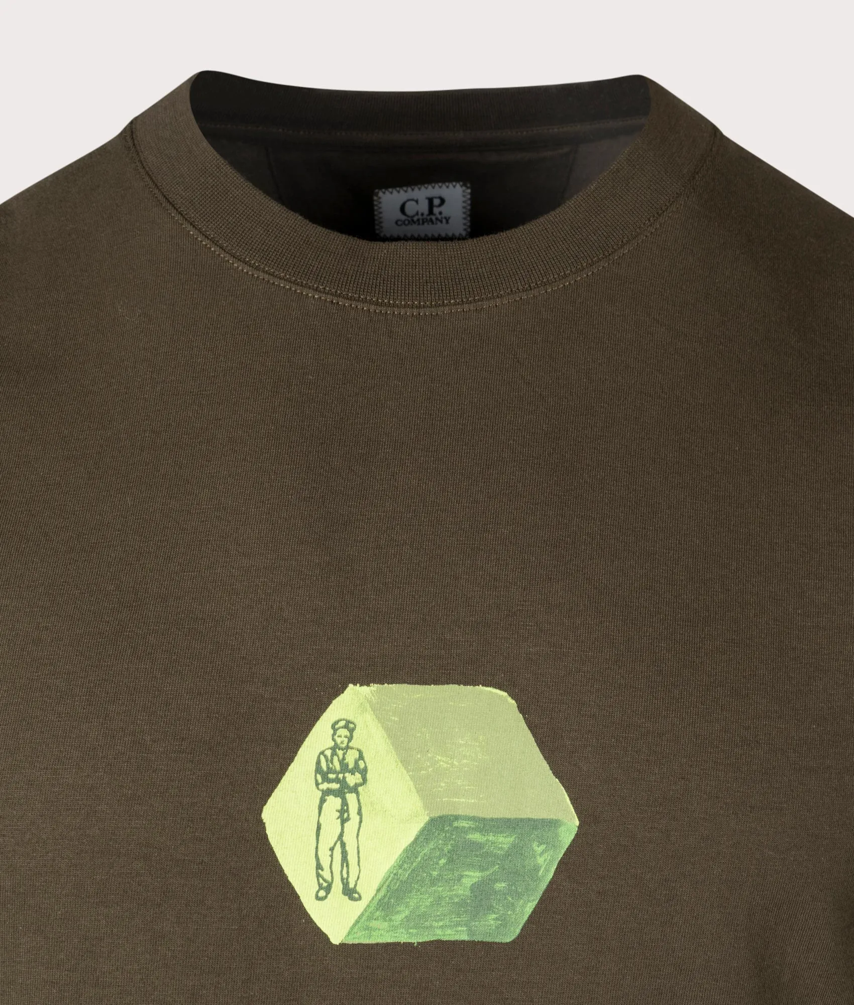 Cube Jersey 30/1 T-Shirt sold by EQVVS product image thumbnail 2