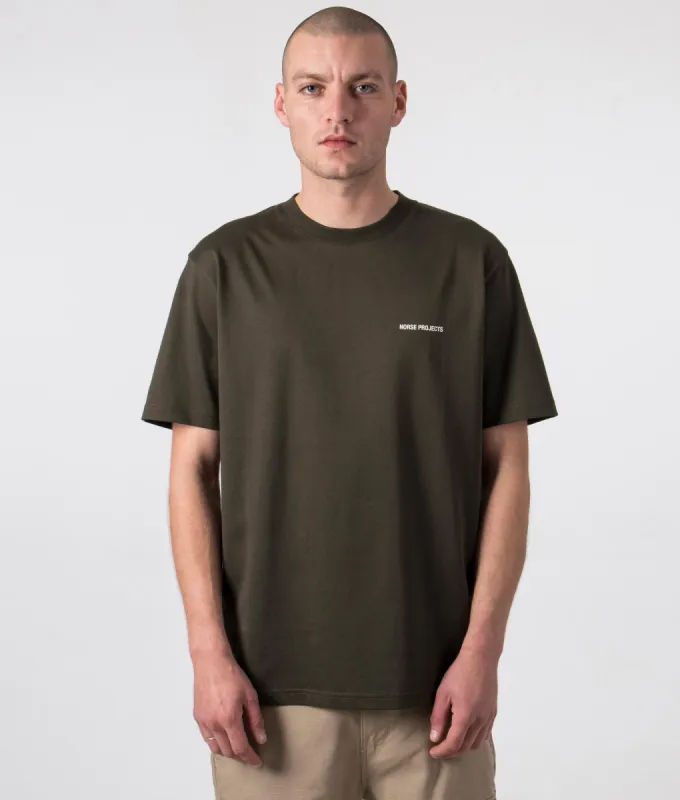 Relaxed Fit Johannes Standard Logo T-Shirt sold by EQVVS