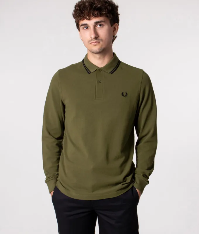 Long Sleeve Twin Tipped Polo Shirt sold by EQVVS