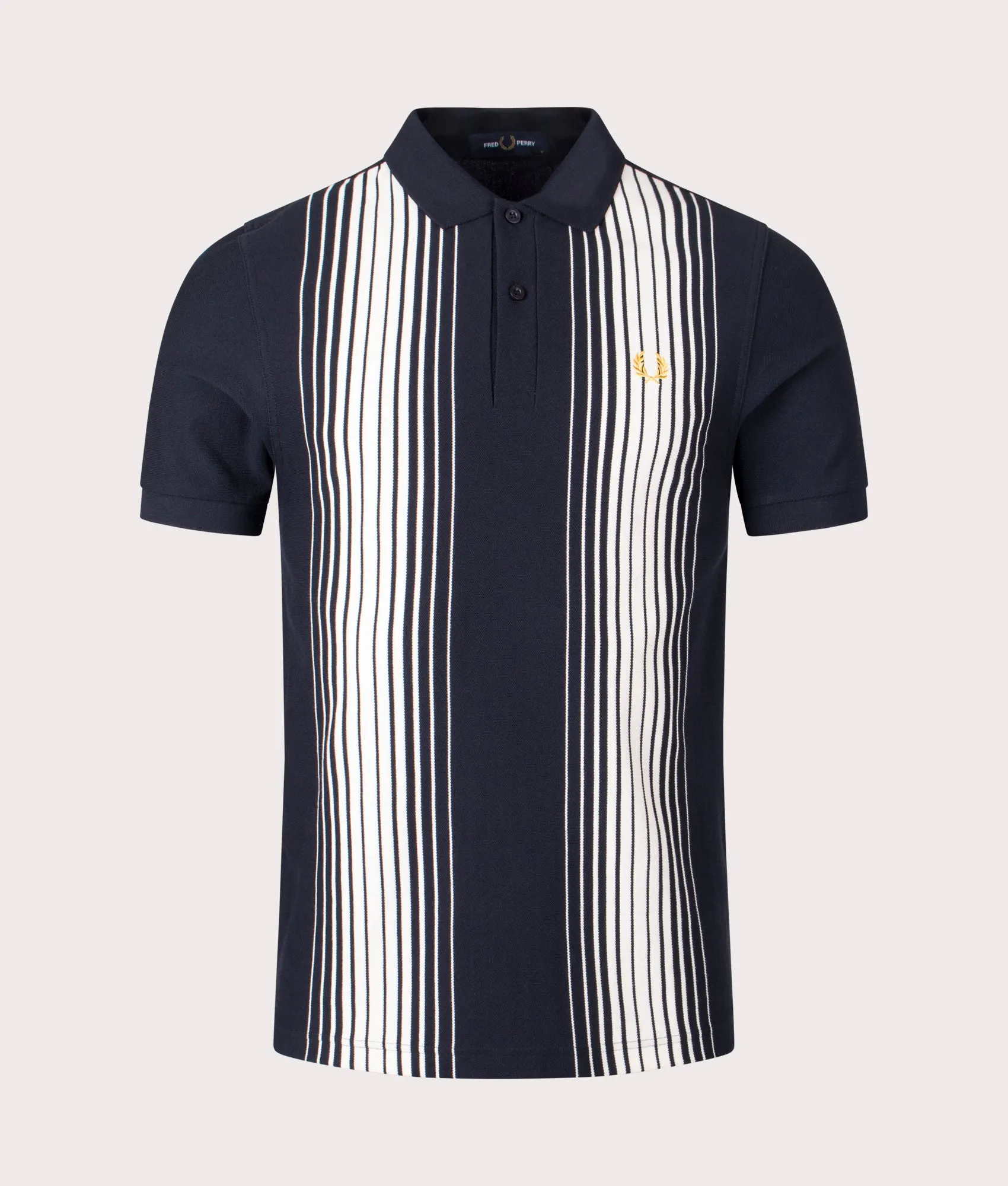 Ombre Stripe Polo Shirt sold by EQVVS