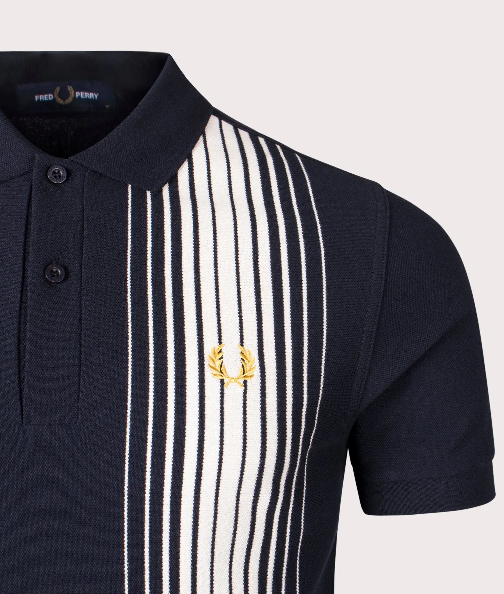 Ombre Stripe Polo Shirt sold by EQVVS product image thumbnail 2
