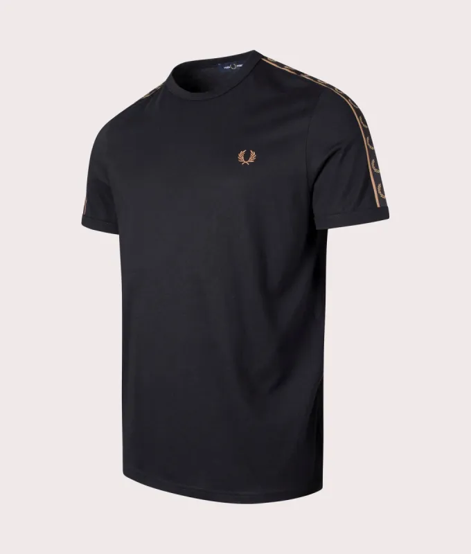 Contrast Tape Ringer T-Shirt sold by EQVVS