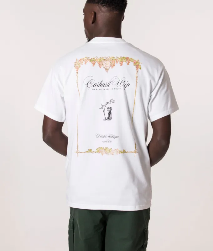 Relaxed Fit Vino T-Shirt sold by EQVVS