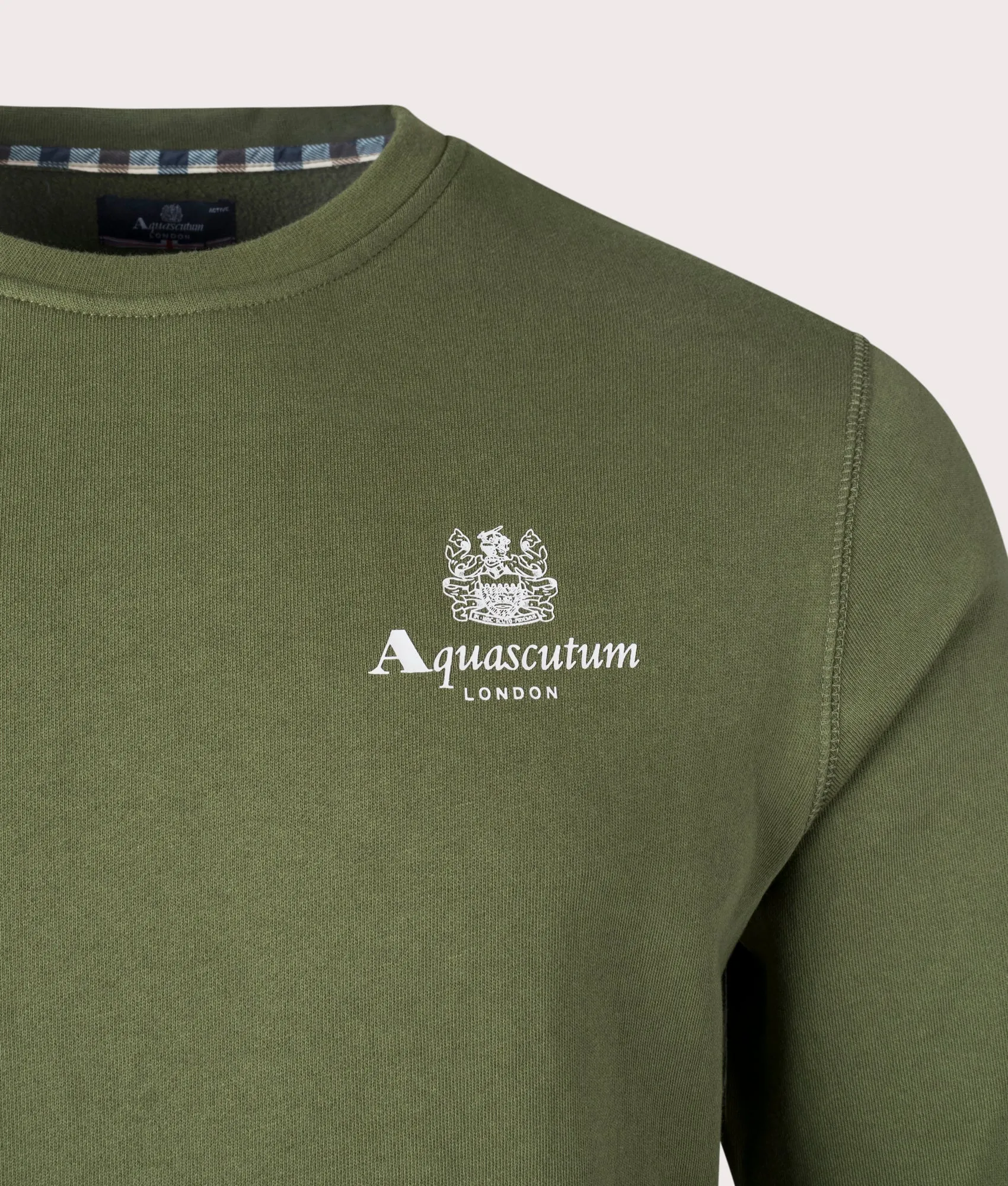 Active Small Logo Crew Neck Sweatshirt sold by EQVVS product image thumbnail 2