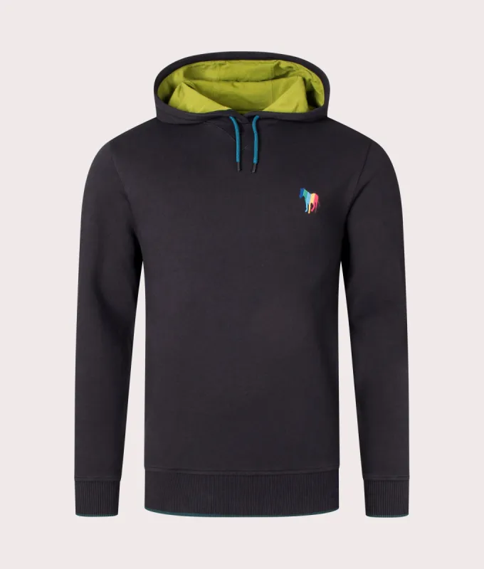 Broad Stripe Zebra Emblem Hoodie sold by EQVVS