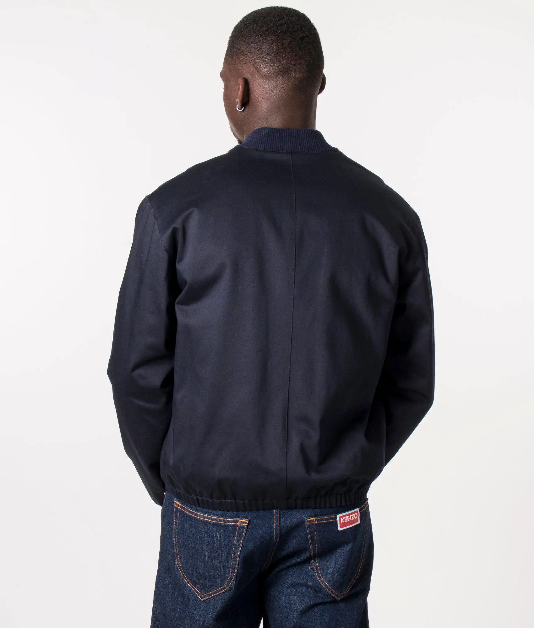 Compact Cotton Satin Bomber Jacket sold by EQVVS product image thumbnail 4