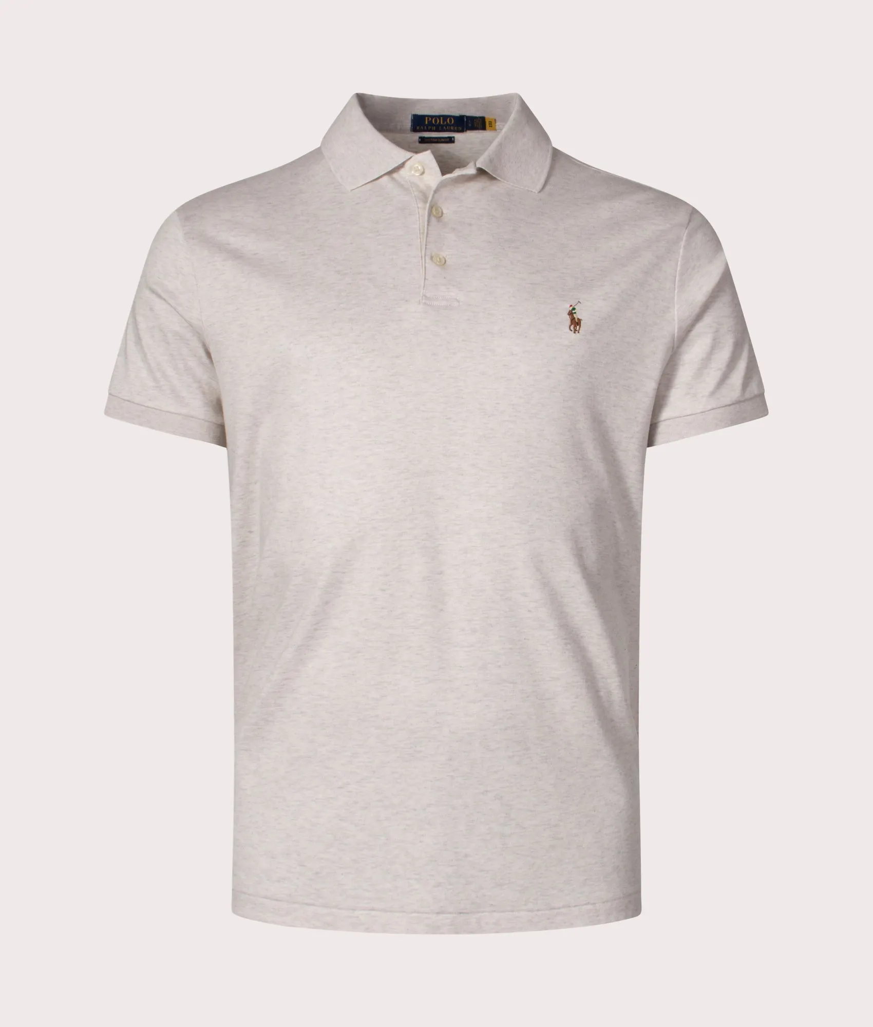 Custom Slim Fit Interlock Polo Shirt sold by EQVVS