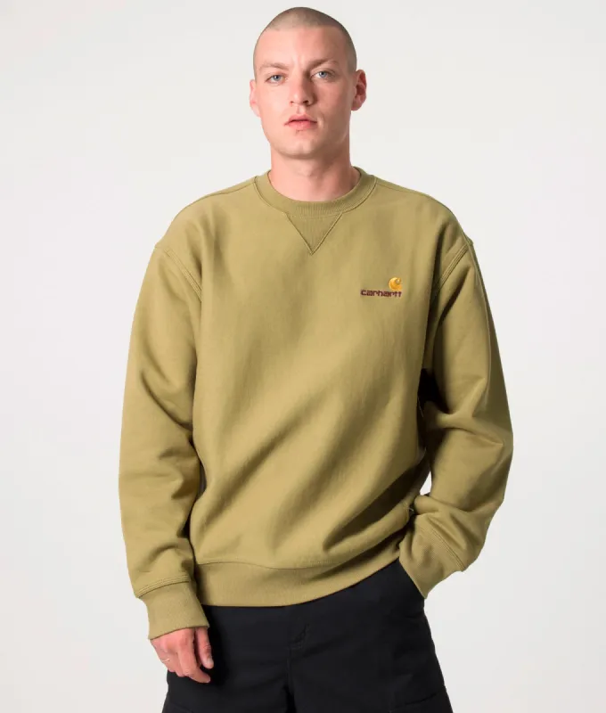 Relaxed Fit American Script Sweatshirt sold by EQVVS