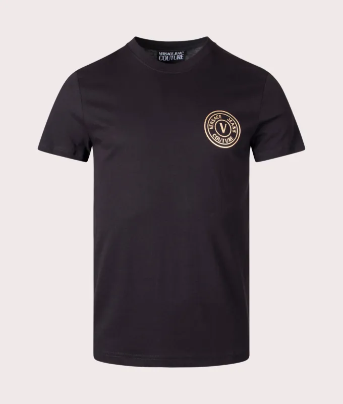 S V Emblem T Foil T-Shirt sold by EQVVS