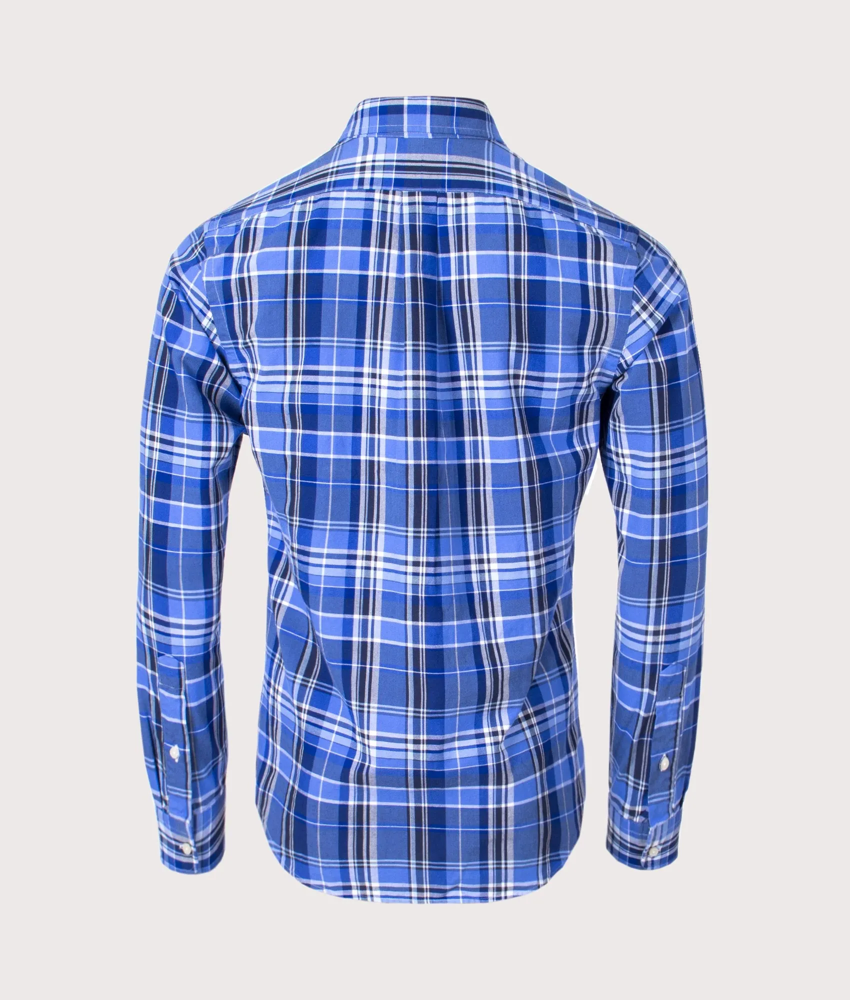 Custom Fit Checkered Oxford Shirt sold by EQVVS product image thumbnail 3
