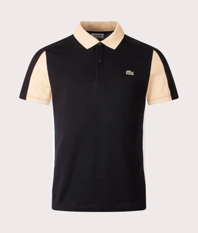 Cotton Piqué Colourblock Polo Shirt sold by EQVVS