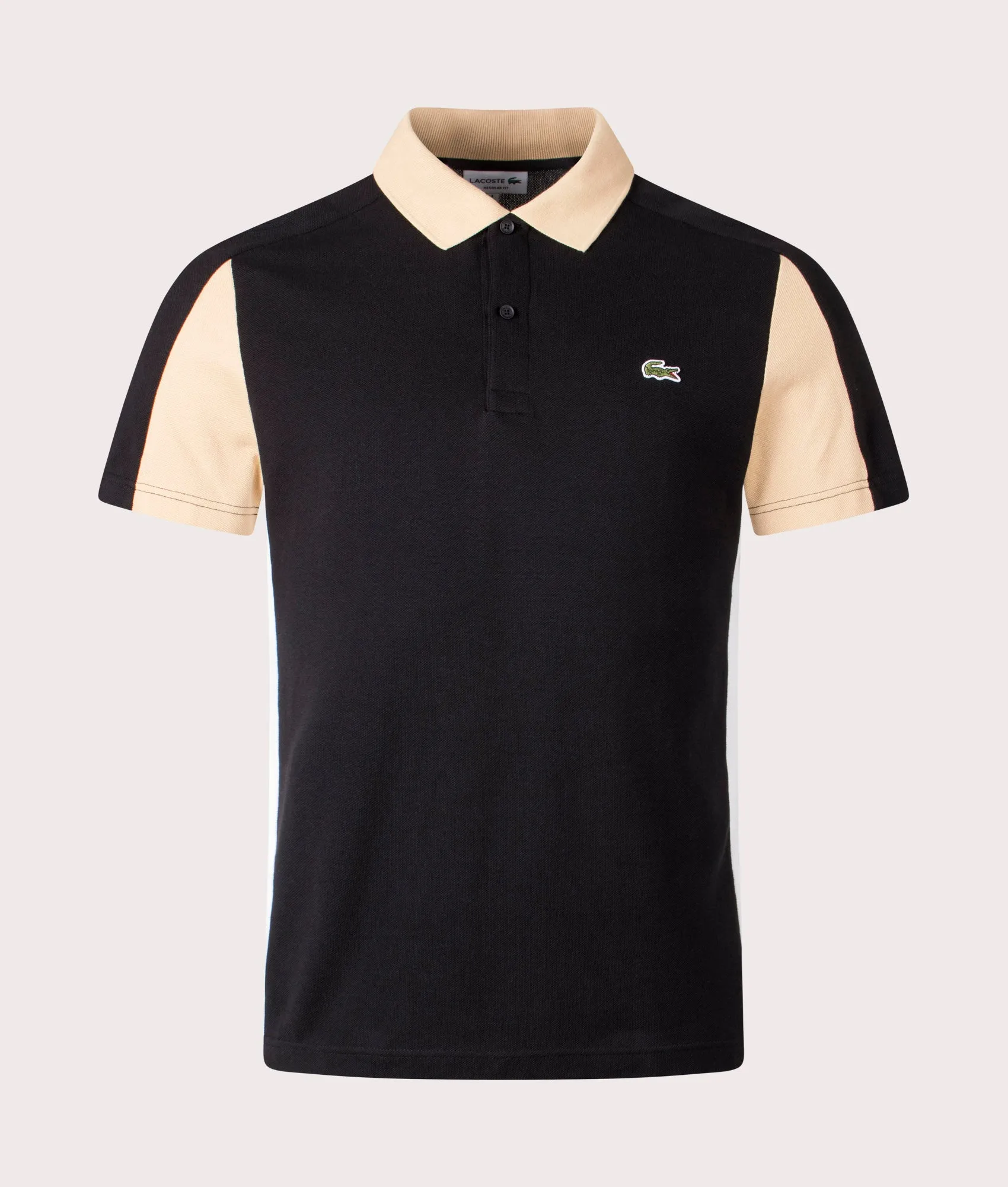Cotton Piqué Colourblock Polo Shirt sold by EQVVS