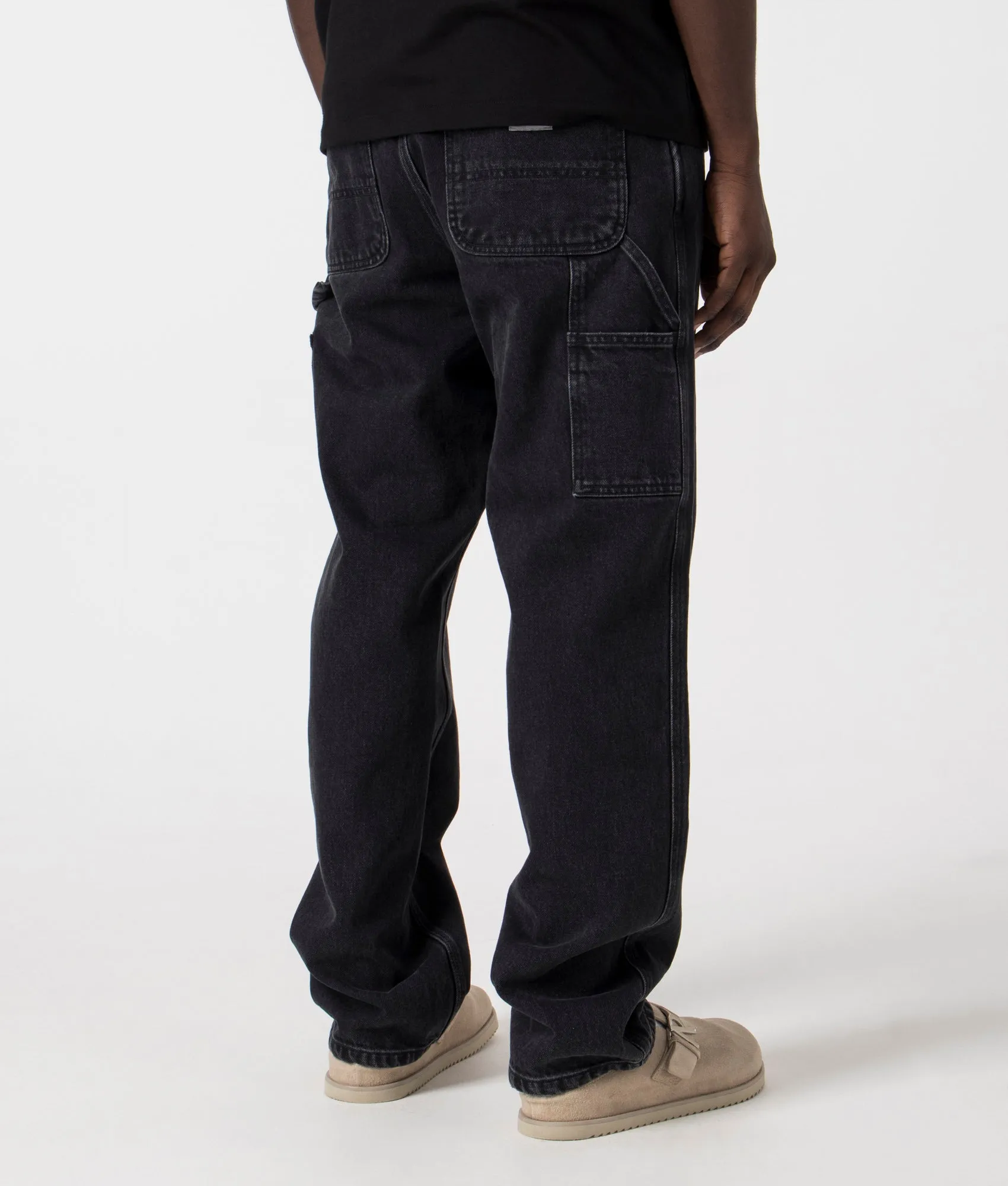 Relaxed Fit Single Knee Pants sold by EQVVS