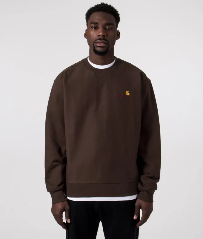 Relaxed Fit American Script Sweatshirt sold by EQVVS