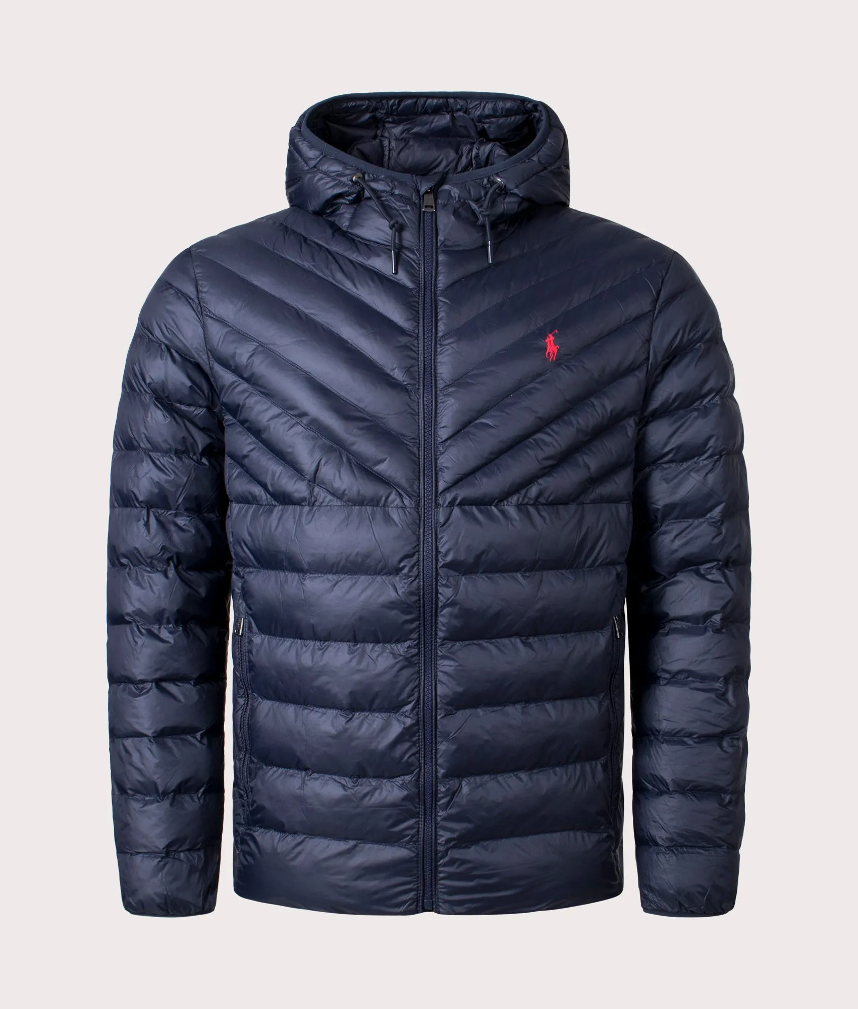 Terra Chvron Hooded Jacket sold by EQVVS