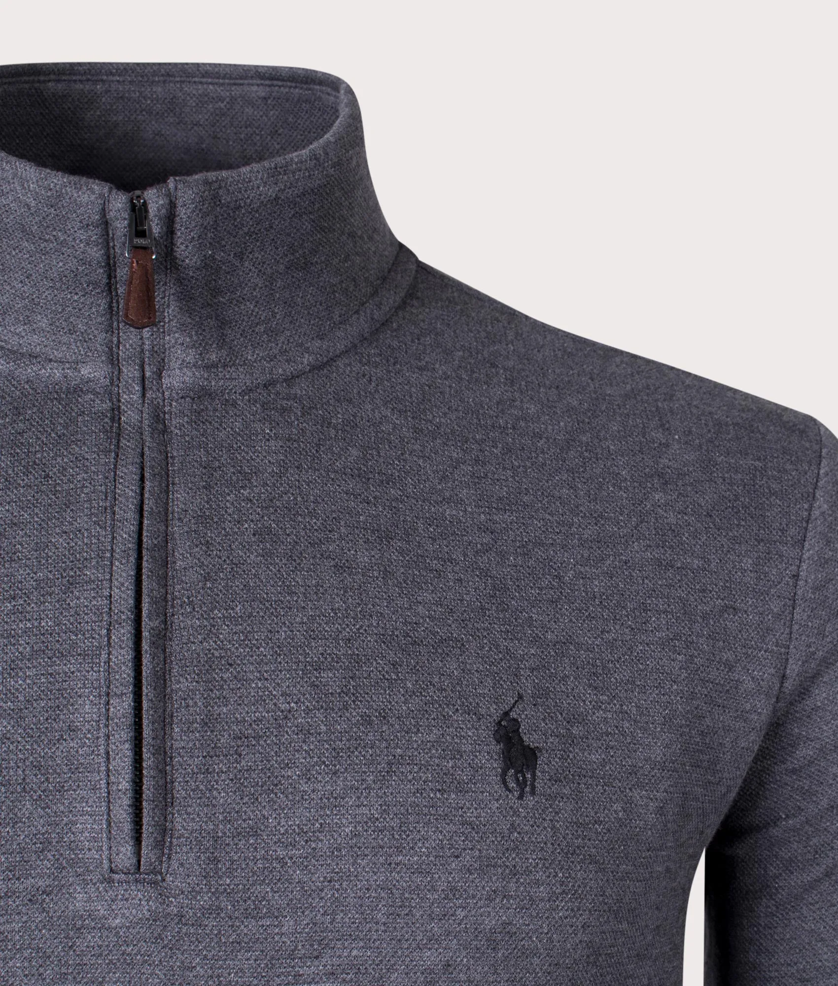 Double Knit Mesh Quarter Zip Sweatshirt sold by EQVVS product image thumbnail 2