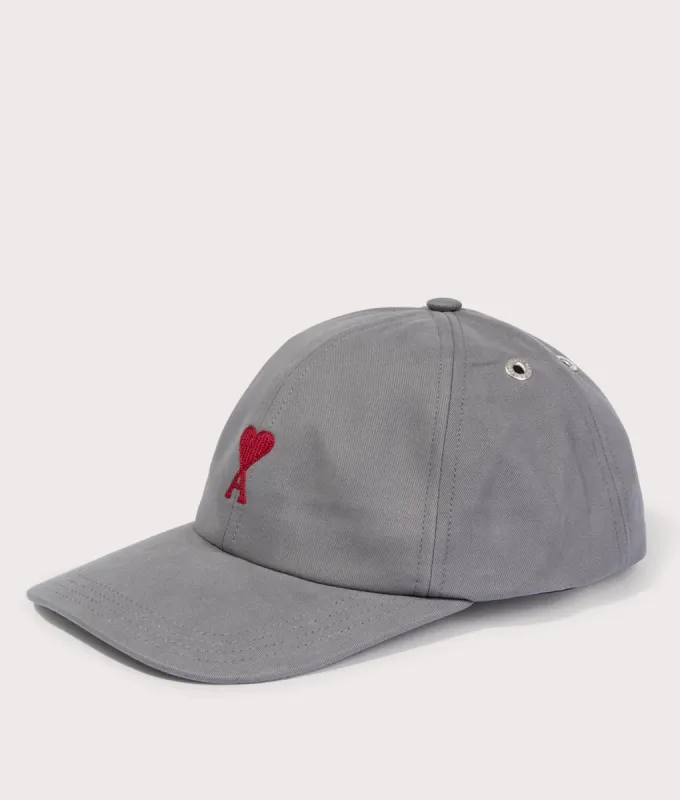 Red Ami De Coeur Embroidery Cap sold by EQVVS
