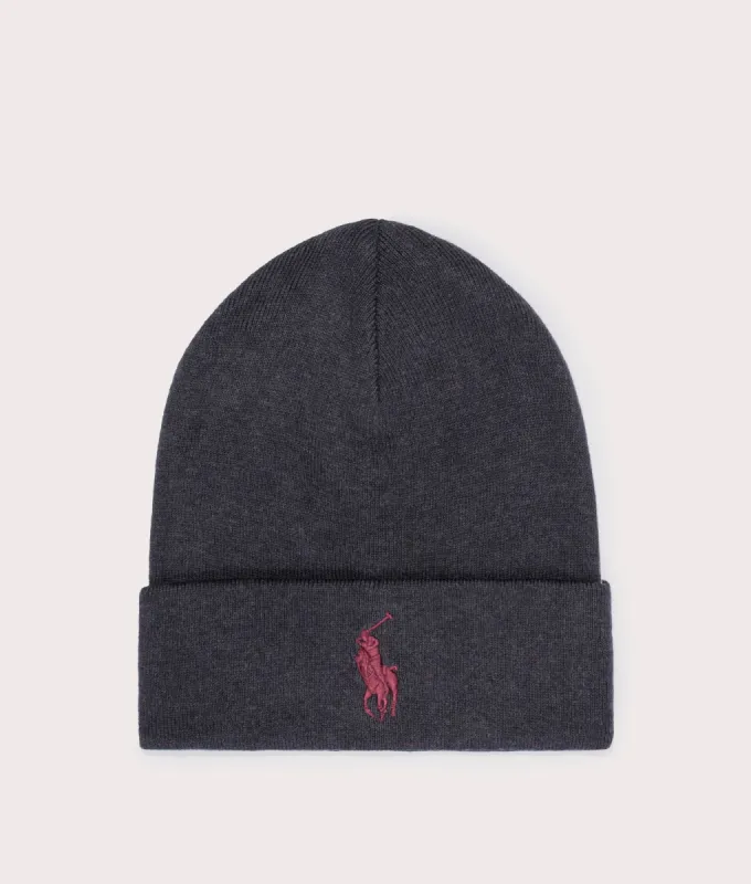 Combed Cotton Beanie made by Polo by Ralph Lauren