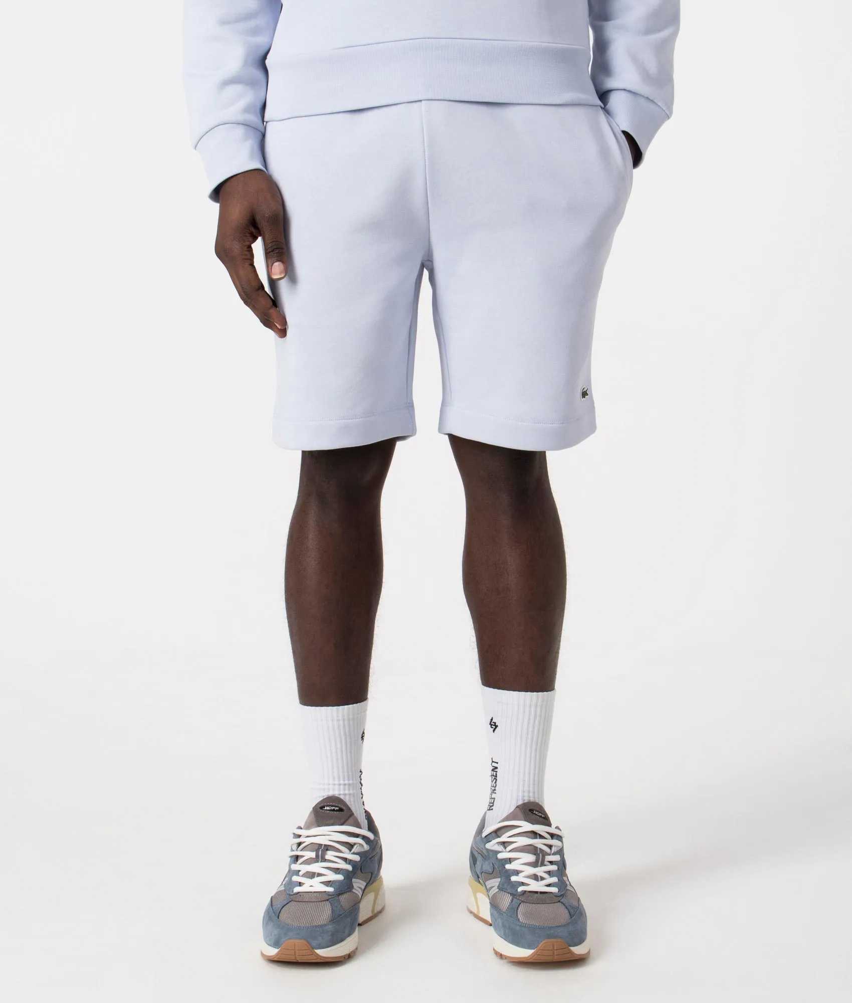 Organic Brushed Cotton Fleece Sweat Shorts sold by EQVVS product image thumbnail 3