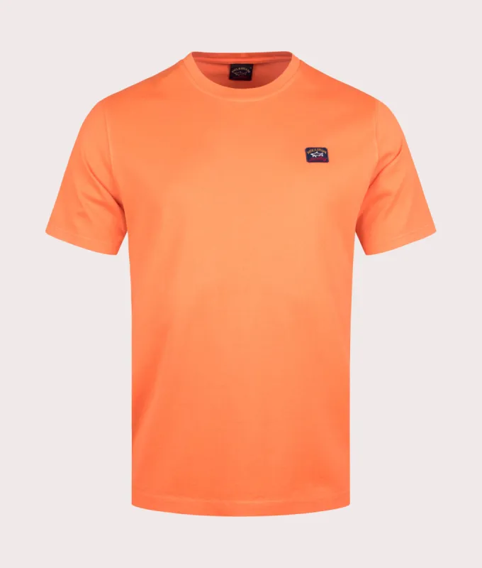 Garment Dyed Knitted T-Shirt made by Paul & Shark