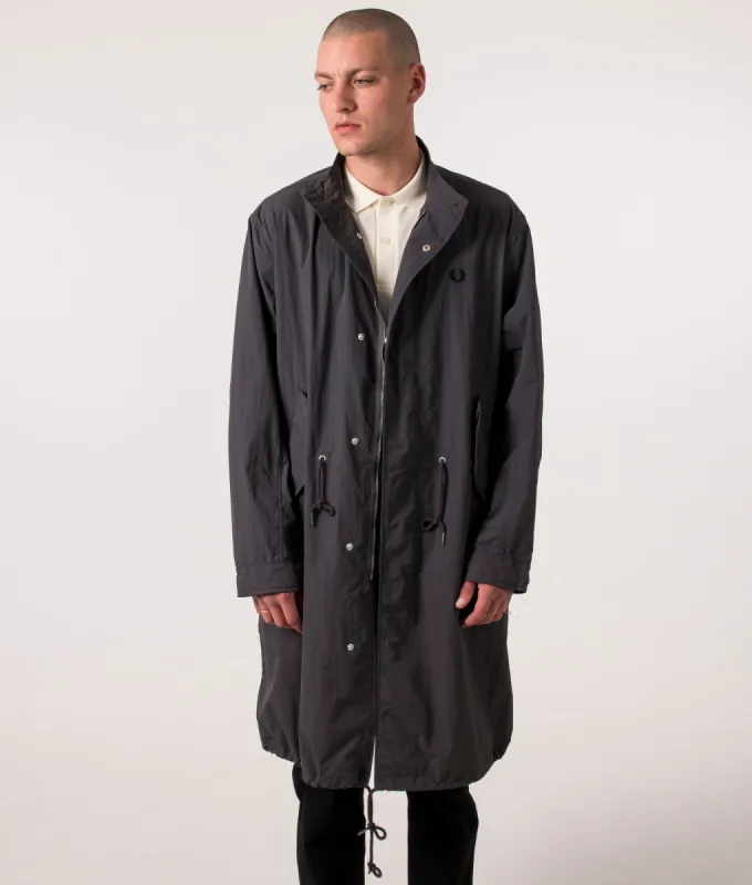 Straight Hem Parka made by Fred Perry
