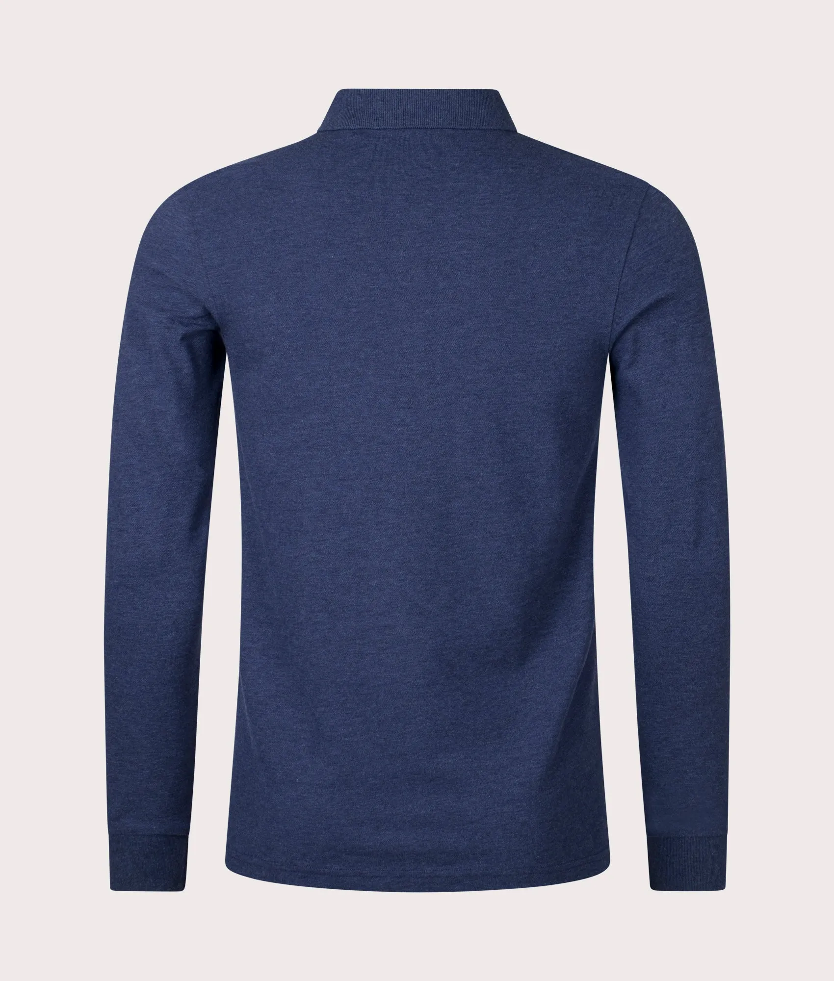 Slim Fit Long Sleeve Passerby Polo Shirt sold by EQVVS product image thumbnail 3