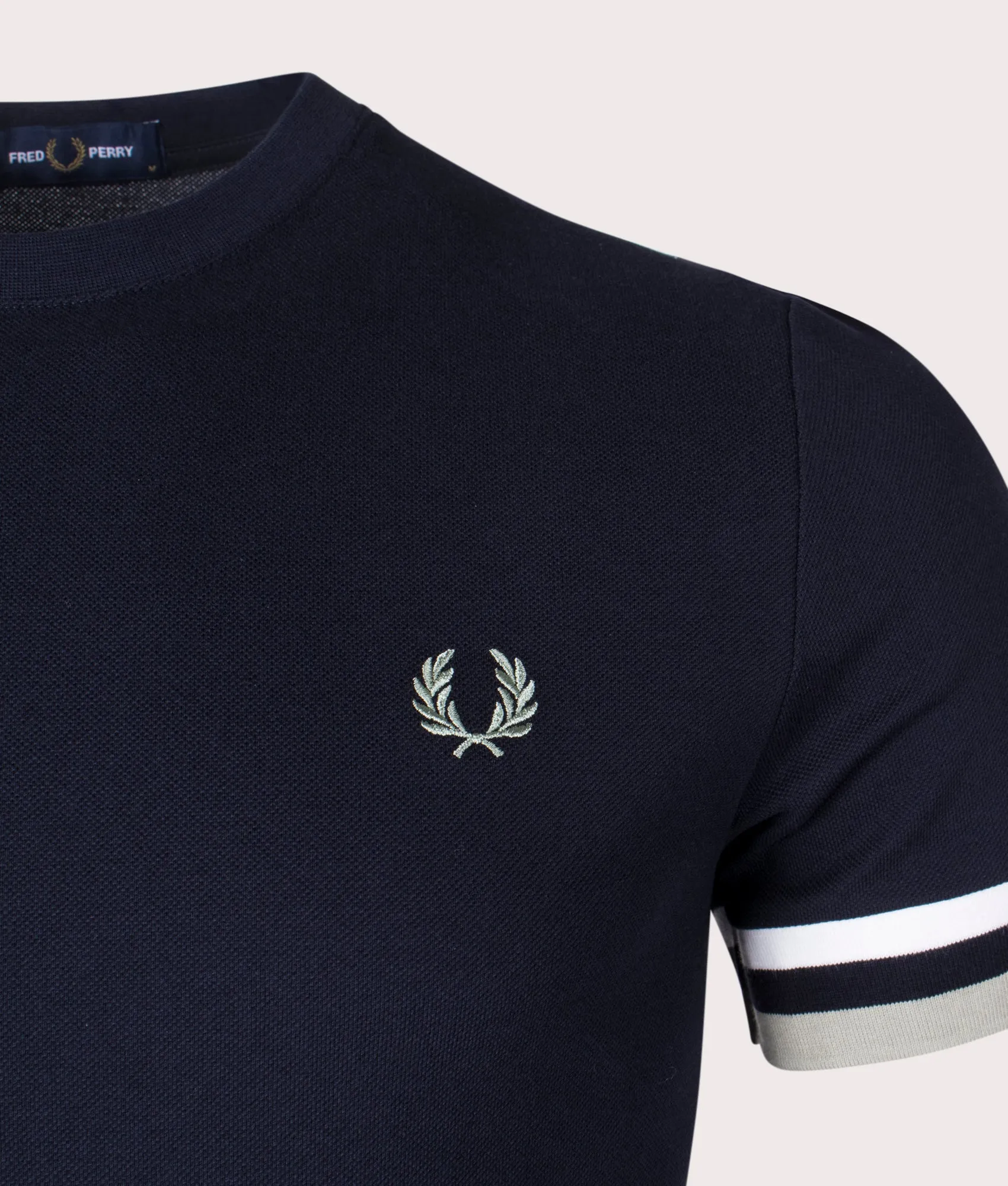 Bold Tipped Pique T-Shirt sold by EQVVS product image thumbnail 2