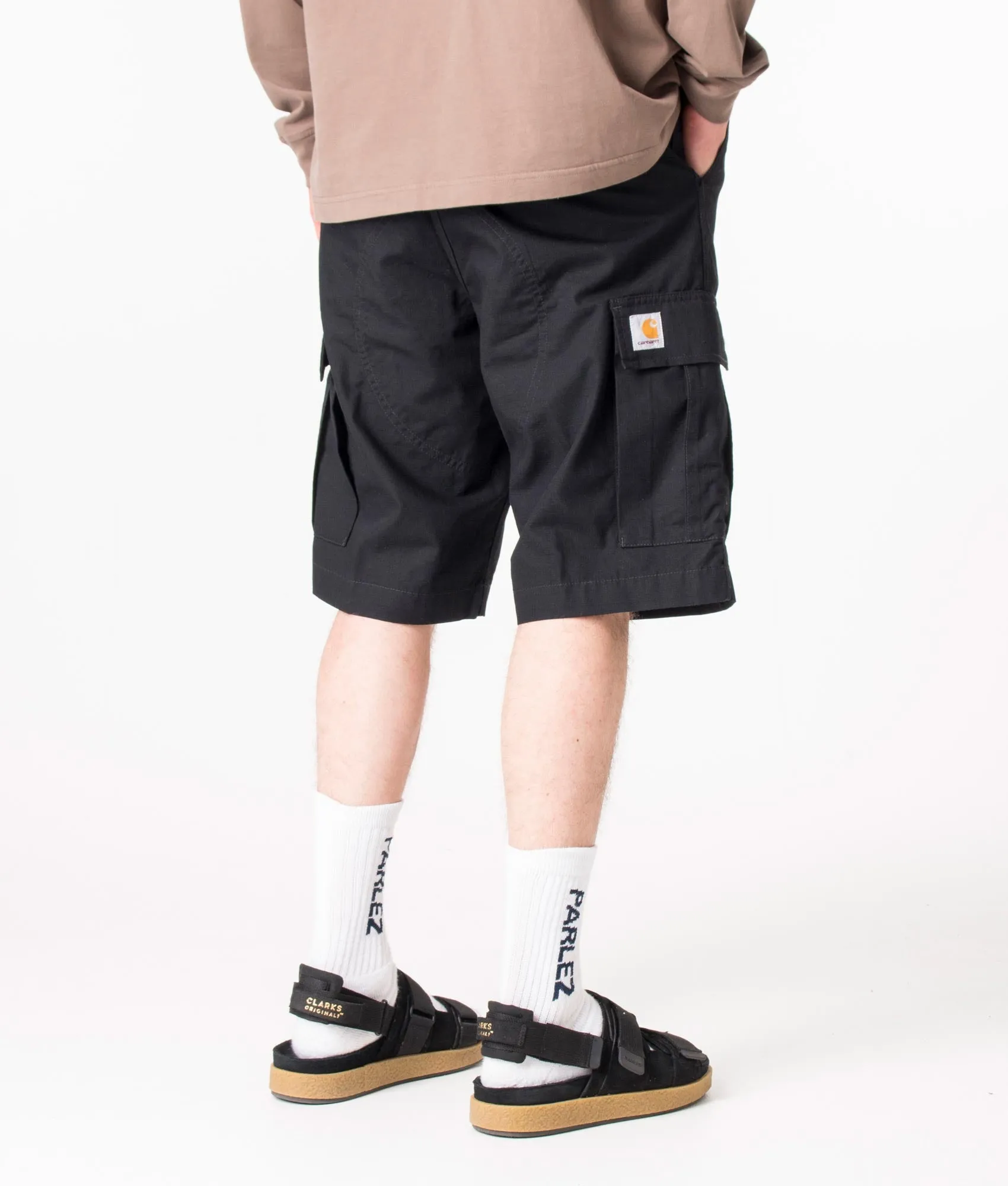 Regular Fit Ripstop Cargo Shorts sold by EQVVS product image thumbnail 4