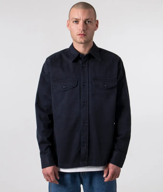 Relaxed Fit Lovelock Overshirt sold by EQVVS