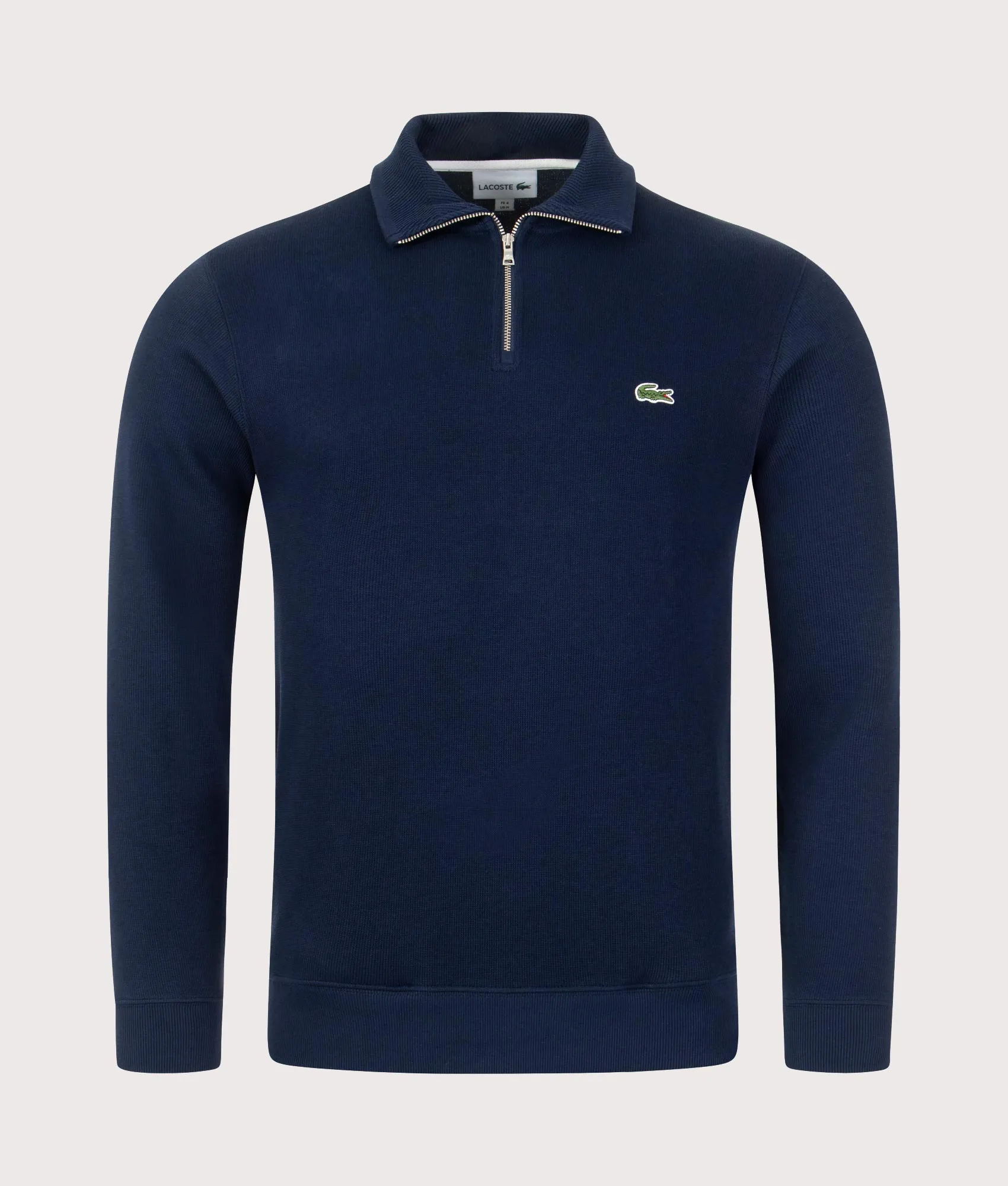 Quarter Zip Croc Logo Sweatshirt sold by EQVVS product image thumbnail 3