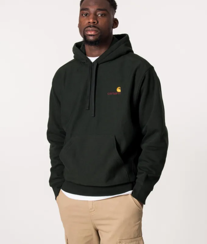 Relaxed Fit American Script Hoodie sold by EQVVS
