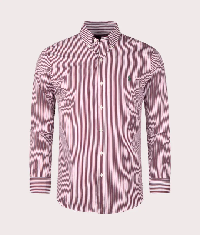 Slim Fit Striped Poplin Shirt sold by EQVVS