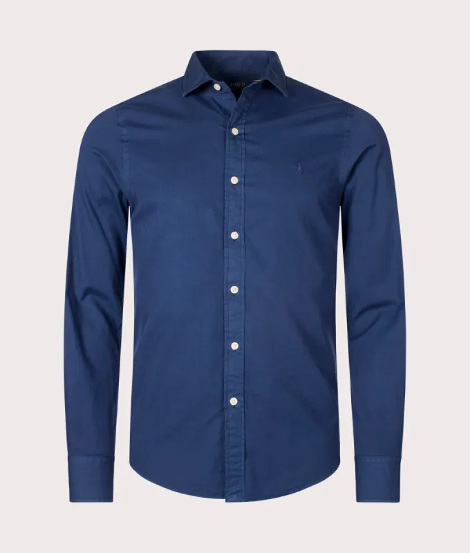 Slim Fit Twill Shirt sold by EQVVS