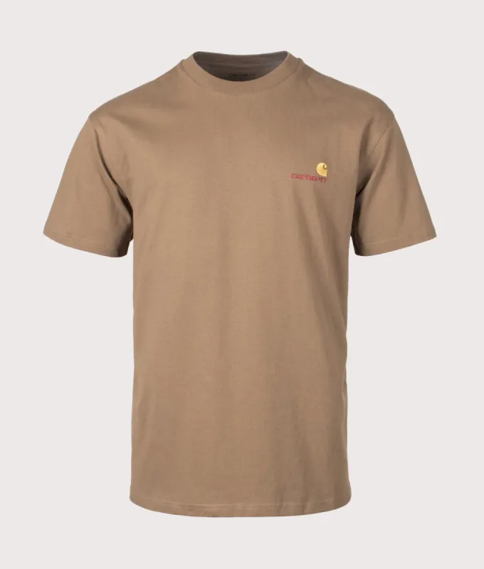 Relaxed Fit American Script T-Shirt sold by EQVVS