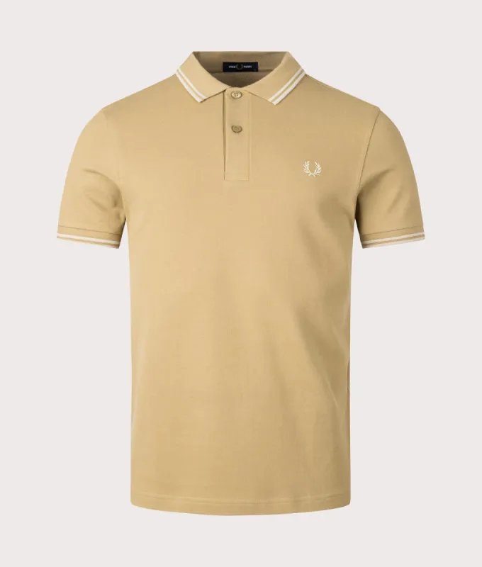 Twin Tipped Fred Perry Polo Shirt made by Fred Perry