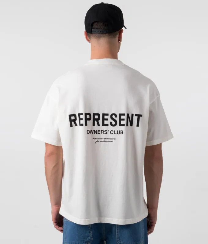 Oversized Fit Owners Club T-Shirt sold by EQVVS