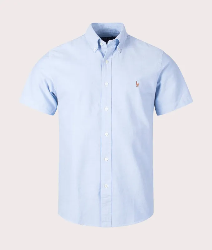 Custom Fit Short Sleeve Lightweight Oxford Shirt sold by EQVVS