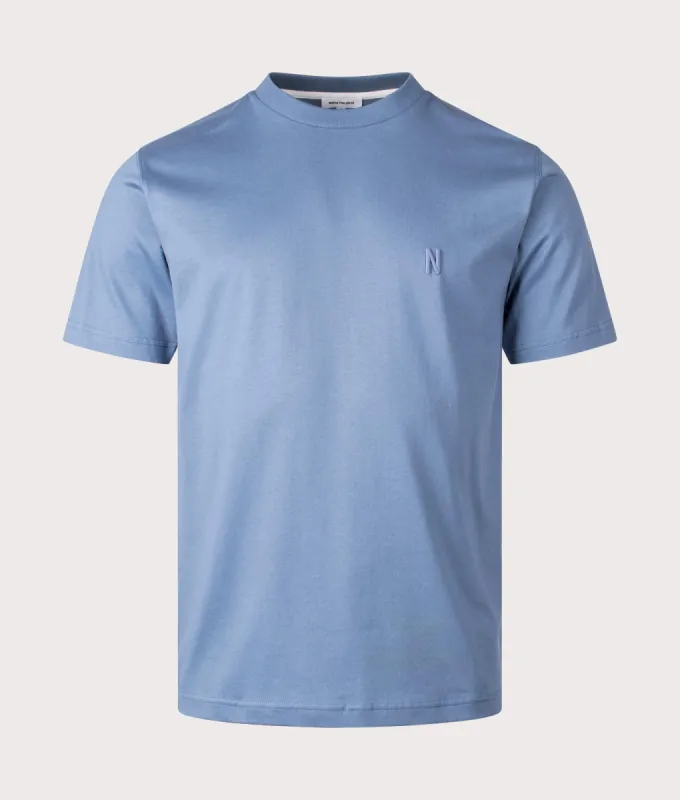 Johannes Organic N Logo T-Shirt sold by EQVVS