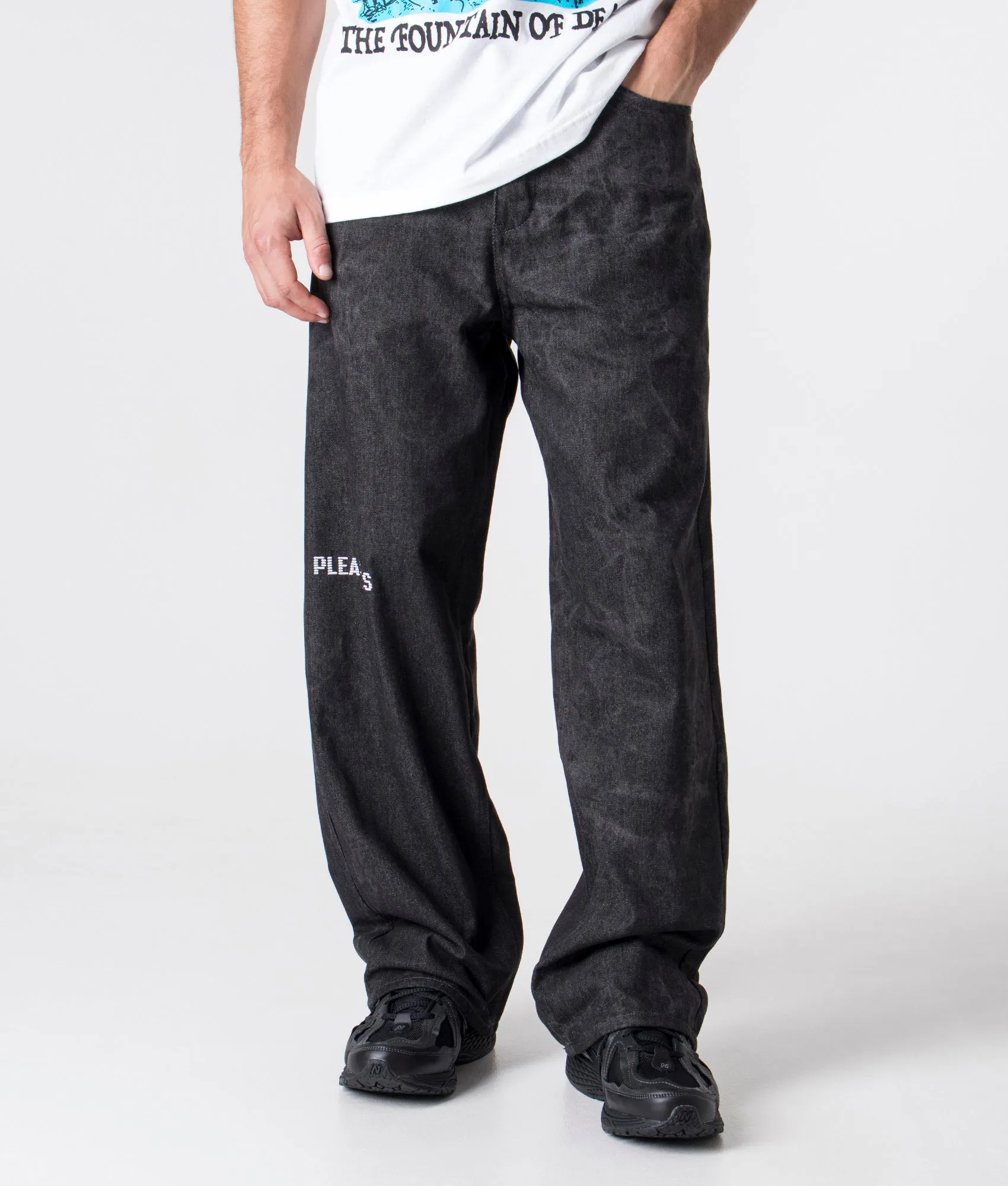 Relaxed Fit Formula Baggy Denim Jeans sold by EQVVS product image thumbnail 4