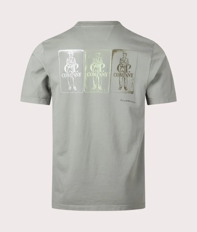 Triple British Sailor Back Print T-Shirt sold by EQVVS