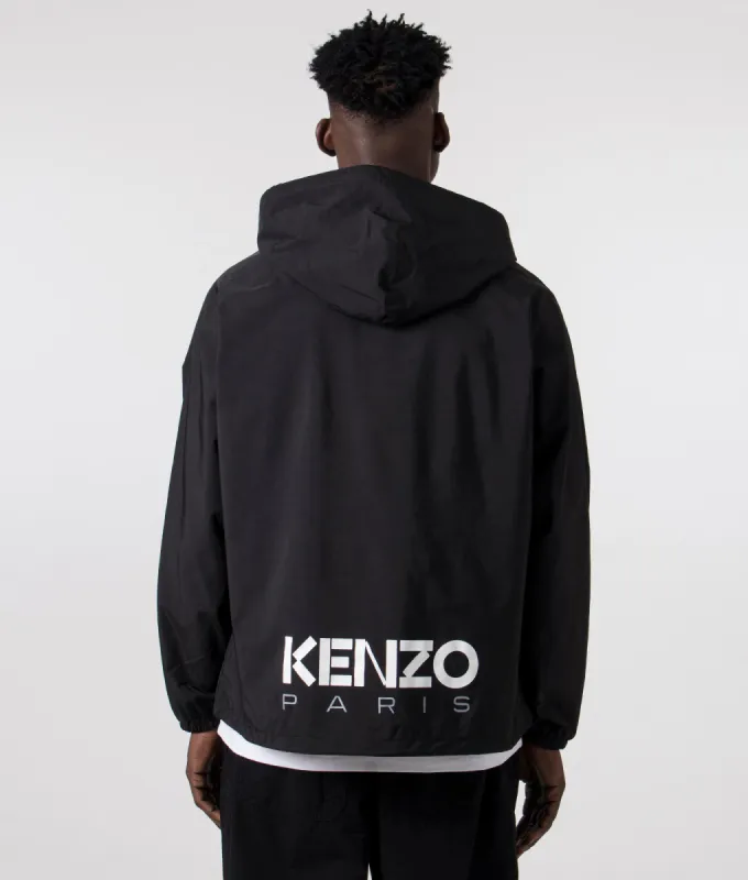 Two-Tone Cropped Windbreaker sold by EQVVS