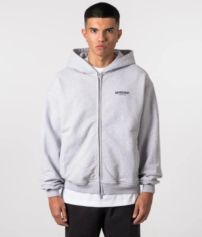 Owners Club Zip Through Hoodie sold by EQVVS