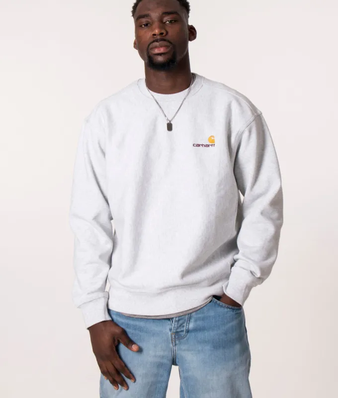 Relaxed Fit American Script Sweatshirt sold by EQVVS