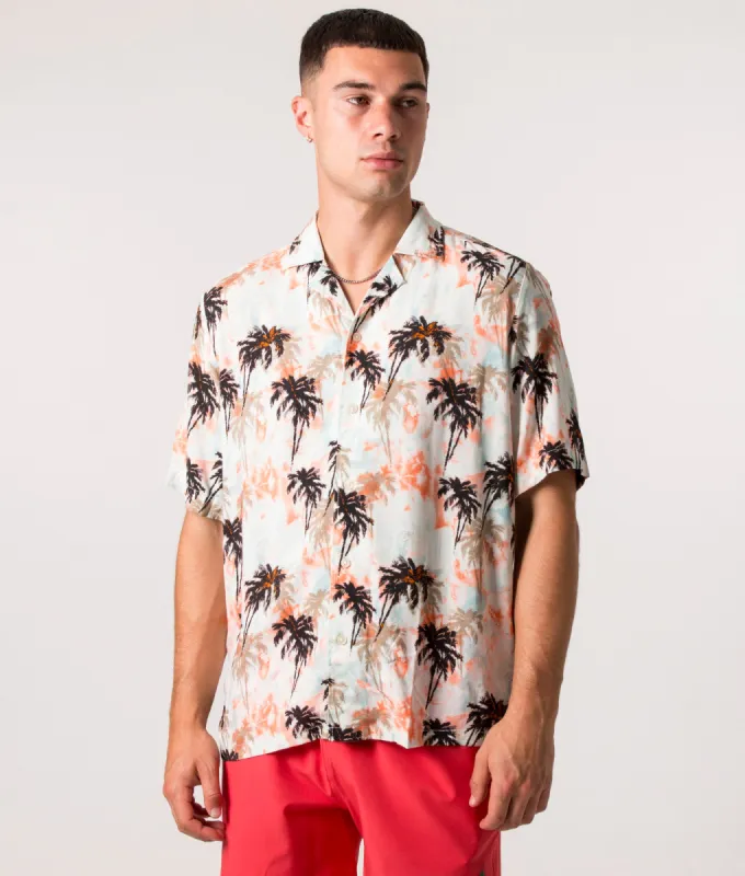 Short Sleeve Rayer Seasonal Print Shirt sold by EQVVS