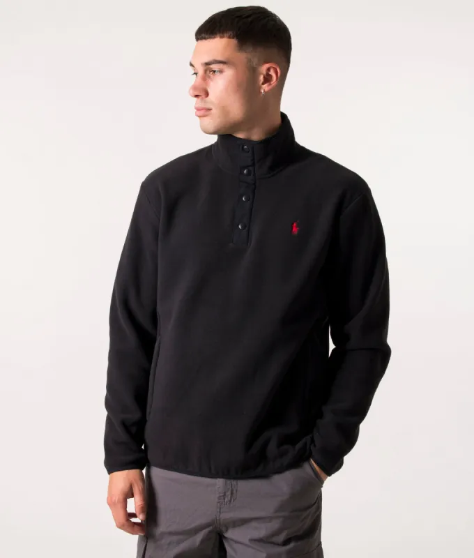 Relaxed Fit Funnel Neck Fleece Sweatshirt sold by EQVVS
