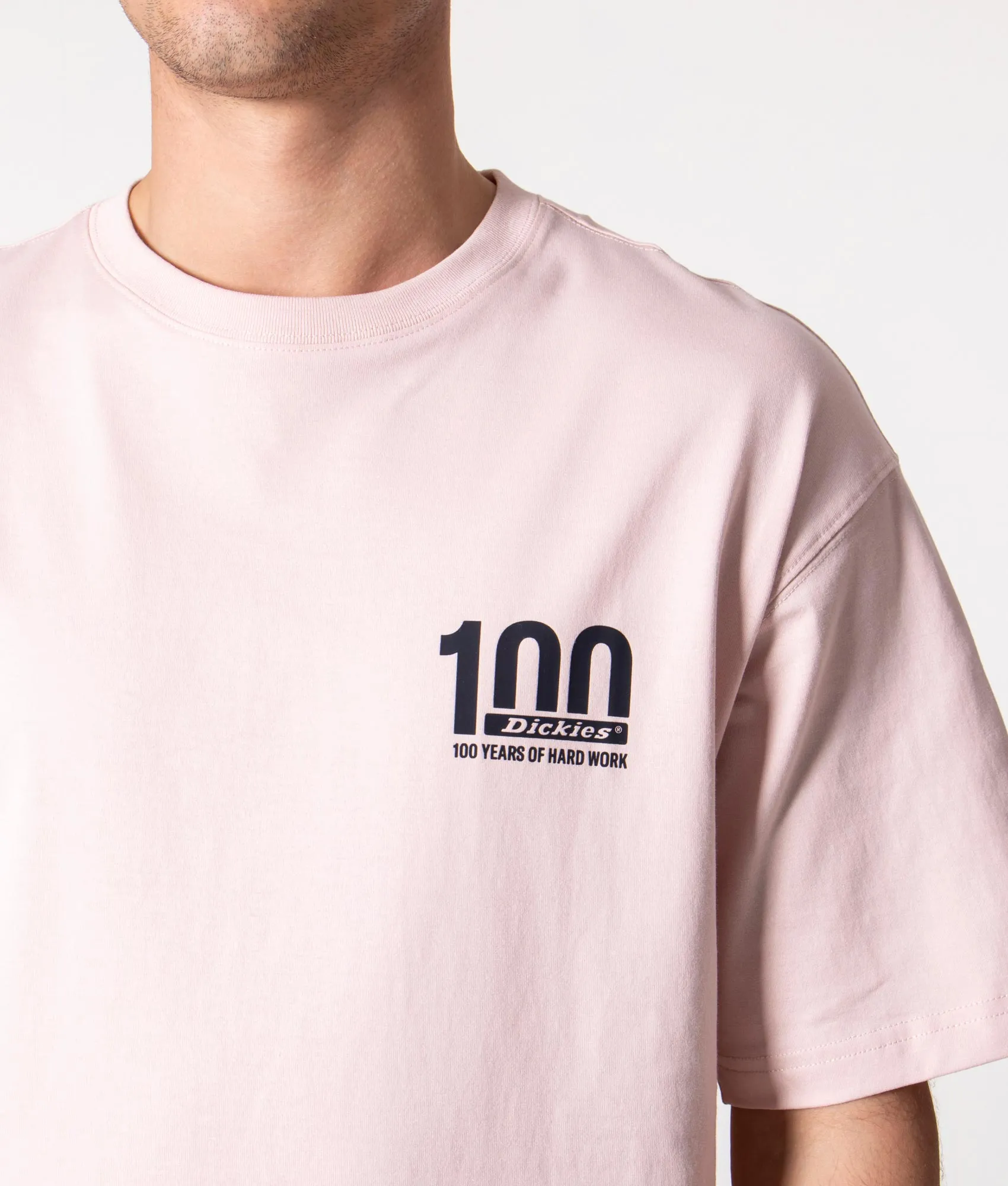 Relaxed Fit 100 Anniversary Logo T-Shirt sold by EQVVS product image thumbnail 2