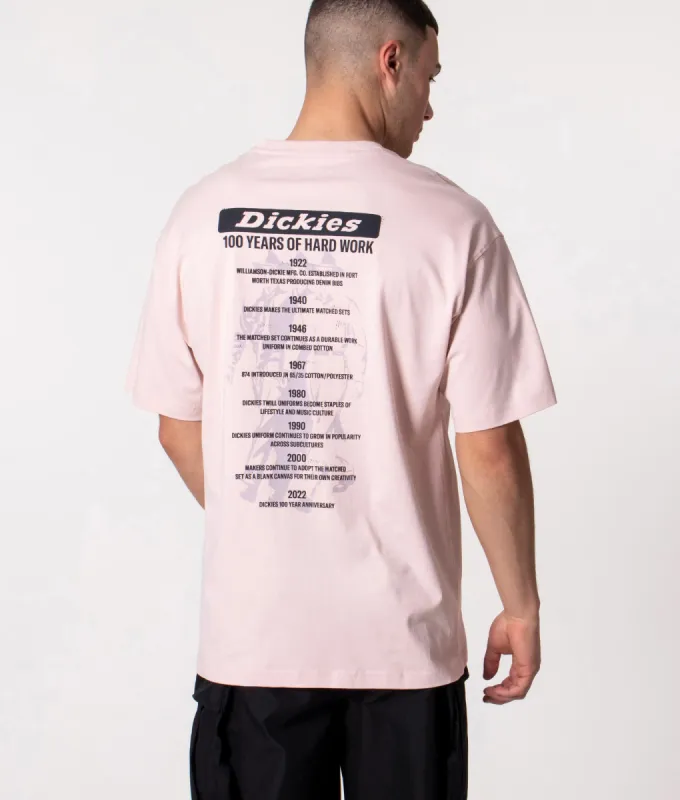 Relaxed Fit 100 Anniversary Logo T-Shirt sold by EQVVS