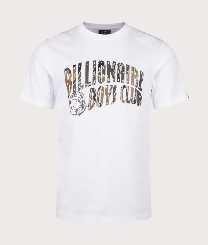 Camo Arch Logo T-Shirt sold by EQVVS