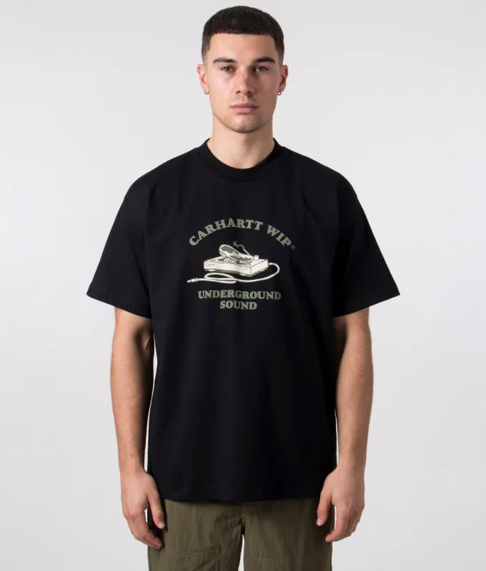 Relaxed Fit Underground Sound T-Shirt sold by EQVVS